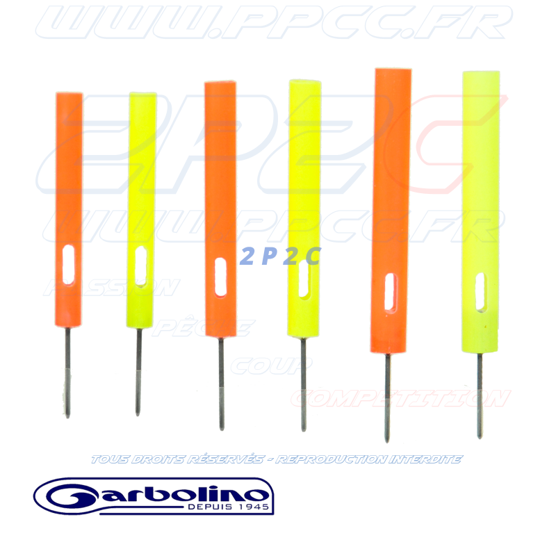 GARBOLINO - ANTENNE INSERT OUVERTE POUR WAGGLERS COMPETITION SP Wxx ET FLOTTEUR BOLO SP B10 - G - 001