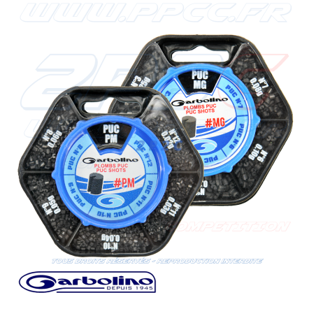 Garbolino Plombs Puc - Boite Distributrice 5 Cases Moyens