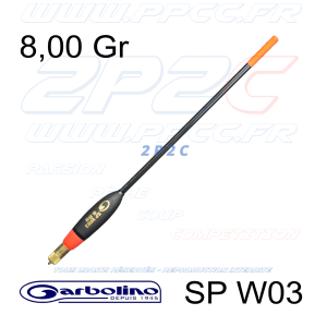 GARBOLINO - WAGGLER COMPÉTITION SP W03 ( ANTENNE INSERT ) - 8,00 Gr - 001
