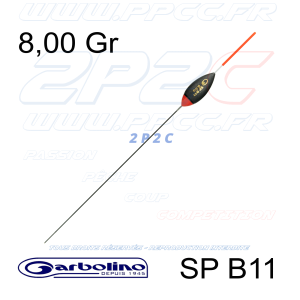 GARBOLINO - FLOTTEUR PECHE A LA BOLOGNAISE SP B11 - 8,00 Gr - 001