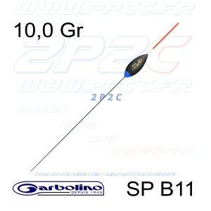 GARBOLINO - FLOTTEUR PECHE A LA BOLOGNAISE SP B11 - 10,00 Gr - 001