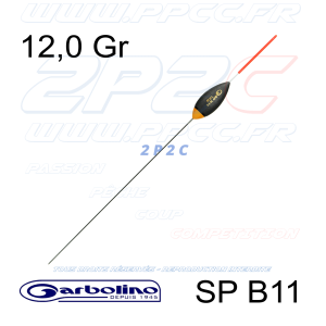 GARBOLINO - FLOTTEUR PECHE A LA BOLOGNAISE SP B11 - 12,00 Gr - 001