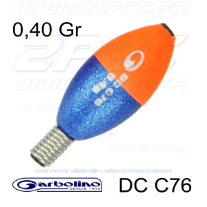 GARBOLINO - FLOTTEUR COMPÉTITION CARPE DC C76 - 0,40 Gr - 001