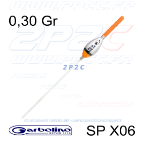 GARBOLINO - FLOTTEUR COMPÉTITION CARPE & SPECIMEN SP X06 - 0,30 Gr - 001
