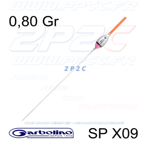 GARBOLINO - FLOTTEUR COMPÉTITION CARPE & SPECIMEN SP X09 - 0,80 Gr - 001