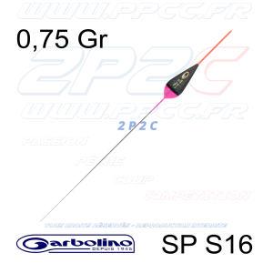 GARBOLINO - FLOTTEUR COMPÉTITION SP S16 -  HARD SKIN - 0,75 Gr - 001