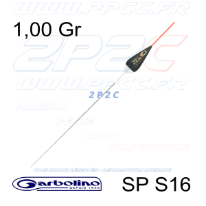 GARBOLINO - FLOTTEUR COMPÉTITION SP S16 -  HARD SKIN - 1,00 Gr - 001