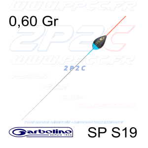 GARBOLINO - FLOTTEUR COMPÉTITION SP S19 - HARD SKIN - 0,60 Gr - 001