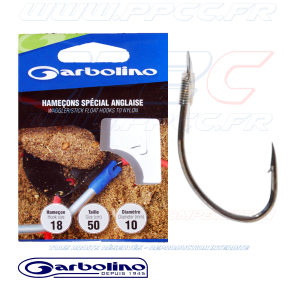 GARBOLINO - HAMEÇONS MONTÉS - SPECIAL ANGLAISE - Pochette de 10 - N°18