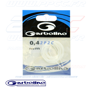 GARBOLINO - GAINE SILICONE INCOLORE POUR FLOTTEURS - 0,4 mm - 001