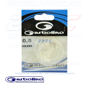 GARBOLINO - GAINE SILICONE INCOLORE POUR FLOTTEURS - 0,5 mm - 001