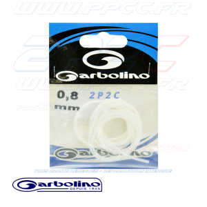 GARBOLINO - GAINE SILICONE INCOLORE POUR FLOTTEURS - 0,8 mm - 001