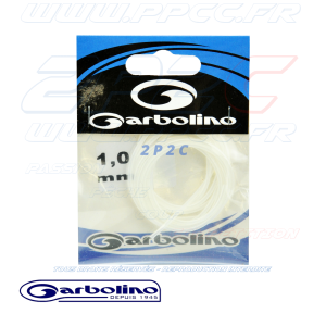 GARBOLINO - GAINE SILICONE INCOLORE POUR FLOTTEURS - 1,0 mm - 001