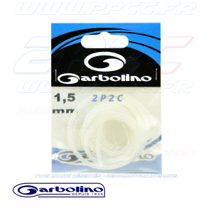 GARBOLINO - GAINE SILICONE INCOLORE POUR FLOTTEURS - 1,5 mm - 001