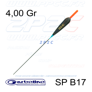 GARBOLINO - FLOTTEUR BOLOGNAISE SP B17 avec antennes interchangeable - 4,00 Gr - 001