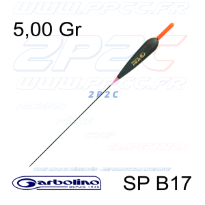 GARBOLINO - FLOTTEUR BOLOGNAISE SP B17 avec antennes interchangeable - 5,00 Gr - 001