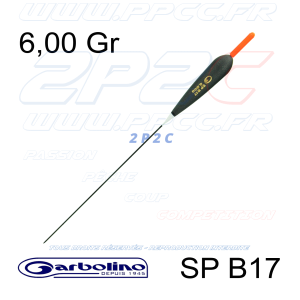 GARBOLINO - FLOTTEUR BOLOGNAISE SP B17 avec antennes interchangeable - 6,00 Gr - 001