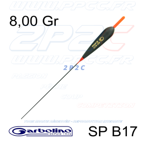 GARBOLINO - FLOTTEUR BOLOGNAISE SP B17 avec antennes interchangeable - 8,00 Gr - 001