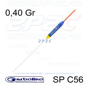 GARBOLINO - FLOTTEUR COMPÉTITION CARPE SP C56 - 0,40 Gr - 001