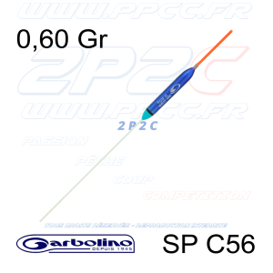 GARBOLINO - FLOTTEUR COMPÉTITION CARPE SP C56 - 0,60 Gr - 001