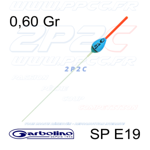 GARBOLINO - FLOTTEUR COMPÉTITION CARPE SP E19 - 0,60 Gr - 001