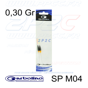 GARBOLINO - PACK 2 FLOTTEURS COMPÉTITION SP M04 - 0,30 Gr - 001