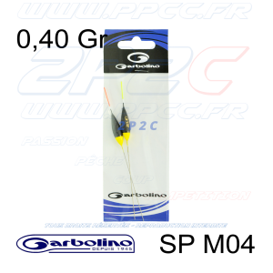 GARBOLINO - PACK 2 FLOTTEURS COMPÉTITION SP M04 - 0,40 Gr - 001
