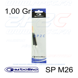 GARBOLINO - PACK 2x FLOTTEURS COMPÉTITION SP M26 - 1,00 Gr - 001