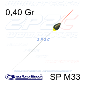 GARBOLINO - FLOTTEUR COMPÉTITION SP M33 - 0,40 Gr - 001