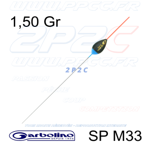 GARBOLINO - FLOTTEUR COMPÉTITION SP M33 - 1,50 Gr - 001