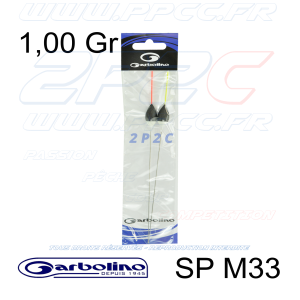 GARBOLINO - PACK 2x FLOTTEURS COMPÉTITION SP M33 - 1,00 Gr - 001