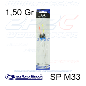 GARBOLINO - PACK 2x FLOTTEURS COMPÉTITION SP M33 - 1,50 Gr - 001