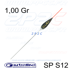 GARBOLINO - FLOTTEUR COMPÉTITION SP S12 -  HARD SKIN - 1,00 Gr - 001