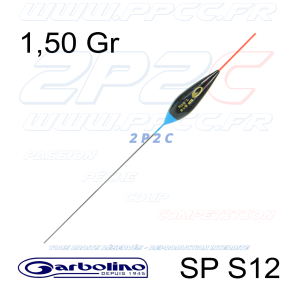 GARBOLINO - FLOTTEUR COMPÉTITION SP S12 -  HARD SKIN - 1,50 Gr - 001