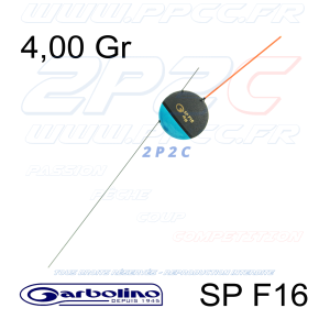 GARBOLINO - FLOTTEUR PLAT COMPÉTITION SP F16 - 4,00 Gr - GOMAJ0216-0400 - PHOTO 001