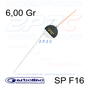 GARBOLINO - FLOTTEUR PLAT COMPÉTITION SP F16 - 6,00 Gr - GOMAJ0216-0600 - PHOTO 001