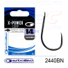GARBOLINO - HAMEÇONS 2440BN BARBLESS - X-POWER CARP - NON MONTÉS