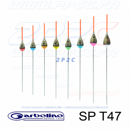 GARBOLINO - FLOTTEUR CARPE COMPÉTITION SP T47 - TITANE - GAMME - 001