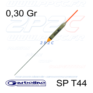 GARBOLINO - FLOTTEUR CARPE COMPÉTITION SP T44 - TITANE - 0,30 Gr - 001
