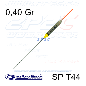 GARBOLINO - FLOTTEUR CARPE COMPÉTITION SP T44 - TITANE - 0,40 Gr - 001
