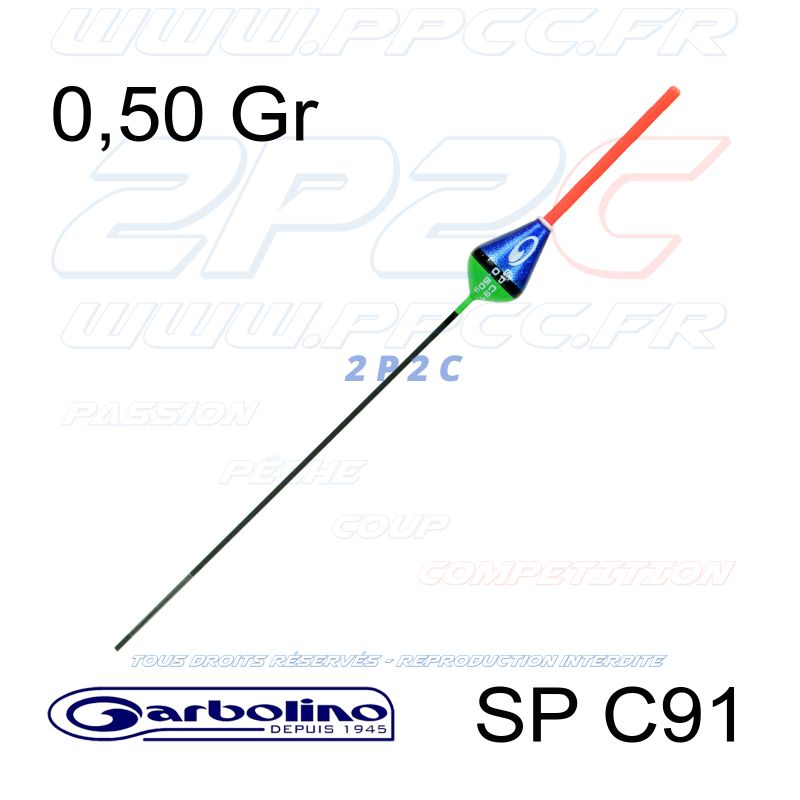 GARBOLINO - FLOTTEUR CARPE COMPÉTITION SP C91 - INTER 2,2MM