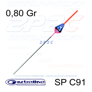 GARBOLINO - FLOTTEUR CARPE COMPÉTITION SP C91 - INTER 2,2MM - 0,80 Gr - 001