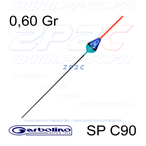GARBOLINO - FLOTTEUR CARPE COMPÉTITIONSP C90 - INTER 1,5MM - 0,60 Gr - 001