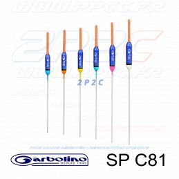 GARBOLINO - FLOTTEUR CARPE COMPÉTITION SP C81 - INTER 3,0MM - GAMME - 001