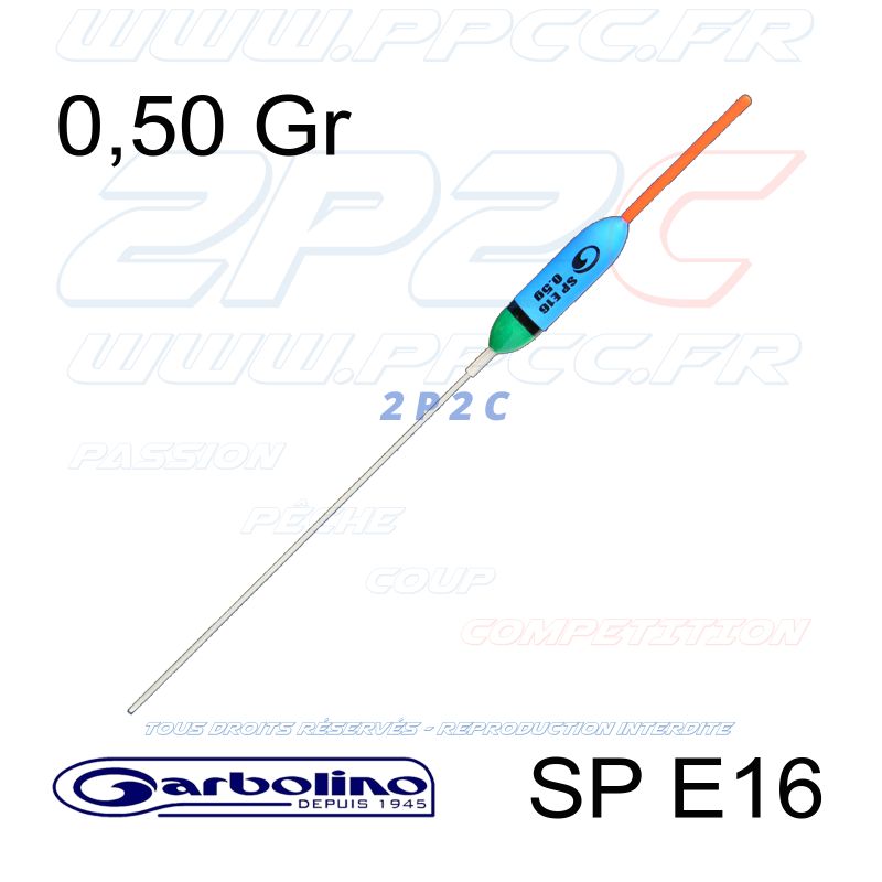 GARBOLINO - FLOTTEUR COMPÉTITION CARPE SP E16