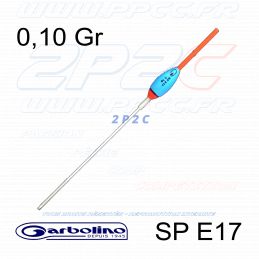 GARBOLINO - FLOTTEUR COMPÉTITION CARPE SP E17 - 0,10 GR - 001