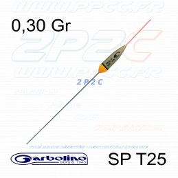 GARBOLINO - FLOTTEUR COMPÉTITION SP T25 - TITANE - 0,30 Gr - 001