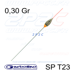 GARBOLINO - FLOTTEUR COMPÉTITION SP T23 - TITANE - 0,30 Gr - 001