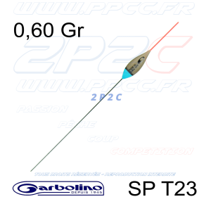 GARBOLINO - FLOTTEUR COMPÉTITION SP T23 - TITANE - 0,60 Gr - 001