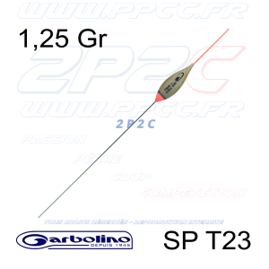 GARBOLINO - FLOTTEUR COMPÉTITION SP T23 - TITANE - 1,25 Gr - 001